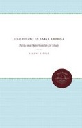 Cover: Technology in Early America - The University of North Carolina Press
