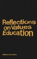 Cover: Reflections on Values Education - Wilfrid Laurier University Press