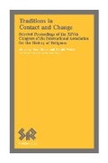 Cover: Traditions in Contact and Change - Wilfrid Laurier University Press