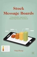 Cover: Stock Message Boards - Palgrave MacMillan