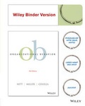 Cover: Organizational Behavior - Wiley