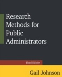 Enlarge image Cover: Research Methods for Public Administrators - Routledge