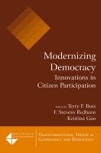 Enlarge image Cover: Modernizing Democracy: Innovations in Citizen Participation - Routledge