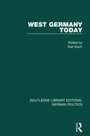 Cover: West Germany Today (RLE: German Politics) - Routledge