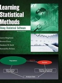 Enlarge image Cover: Learning Statistical Methods Using Statistical Software - Kendall/Hunt Publishing Co ,U.S.