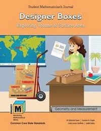 Enlarge image Cover: Project M3: Level 5-6: Designer Boxes: Exploring Volume and Surface Area Student Mathematicians Journal - Kendall/Hunt Publishing Company