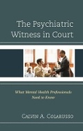Cover: The Psychiatric Witness in Court - Rowman & Littlefield Publishers