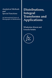 Enlarge image Cover: Distribution, Integral Transforms and Applications - CRC Press