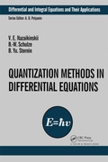 Cover: Quantization Methods in the Theory of Differential Equations - CRC Press