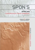 Cover: Spon's African Construction Cost Handbook - CRC Press