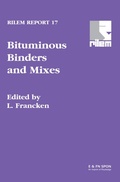Cover: Bituminous Binders and Mixes - CRC Press