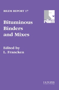 Enlarge image Cover: Bituminous Binders and Mixes - CRC Press