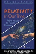 Cover: Relativity In Our Time - CRC Press
