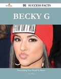 Cover: Becky G 94 Success Facts - Everything you need to know about Becky G - Emereo Publishing