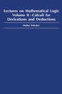 Cover: Lectures on Mathematical Logic, Volume II - CRC Press