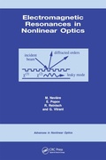 Cover: Electromagnetic Resonances in Nonlinear Optics - CRC Press