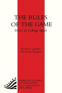 Enlarge image Cover: The Rules of the Game - Oryx Press Inc