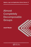 Cover: Almost Completely Decomposable Groups - CRC Press