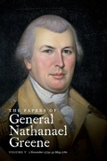 Cover: The Papers of General Nathanael Greene: Volume V: 1 November 1779-31 May 1780 - The University of North Carolina Press