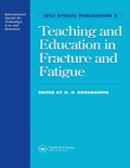 Cover: Teaching and Education in Fracture and Fatigue - CRC Press