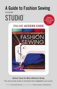 Abbildung von: A Guide to Fashion Sewing - Bloomsbury Academic USA