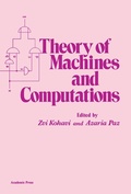 Cover: Theory of Machines and Computations - Academic Press