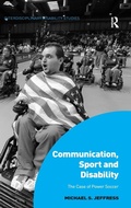 Cover: Communication, Sport and Disability - Routledge