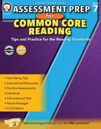 Enlarge image Cover: Assessment Prep for Common Core Reading, Grade 7 - Mark Twain Media