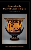 Cover: Sources for the Study of Greek Religion, Corrected Edition - Society of Biblical Literature