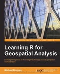 Cover: Learning R for Geospatial Analysis - Packt Publishing