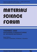 Cover: THERMEC 2009 - Trans Tech Publications Ltd