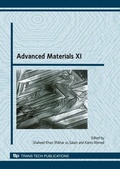 Cover: Advanced Materials XI - Trans Tech Publications Ltd