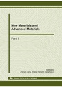 Cover: New Materials and Advanced Materials - Trans Tech Publications Ltd