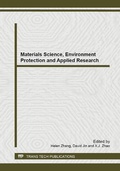 Cover: Materials Science, Environment Protection and Applied Research - Trans Tech Publications Ltd