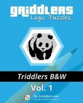 Cover: Griddlers Logic Puzzles - Triddlers Black and White - Griddlers.Net