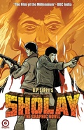 Cover: G. P. SIPPY'S SHOLAY - THE OFFICIAL MOVIE ADAPTATION - Graphic India