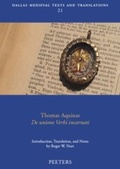 Cover: Thomas Aquinas, <<De unione Verbi incarnati>> - Peeters Publishers