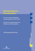 Cover: Christian Democrat Internationalism - Peter Lang Verlag