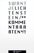 Cover: Kommentararten - Verlagshaus Berlin