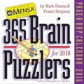 Cover: 365 Brain Puzzlers for 2016 - Workman Publishing