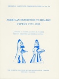 Cover: The American Expedition to Idalion, Cyprus 1973-1980 - Institute for the Study of Ancient Cultures