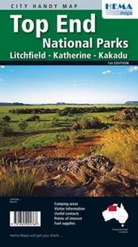 Abbildung von: Top End NP r/v hema Litchfield-Katharine-Kakadu-N12/2014 - Hema Maps Pty.Ltd