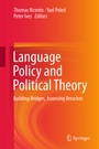 Cover: Language Policy and Political Theory - Springer