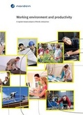 Cover: Working Environment and Productivity - Nordic Council of Ministers