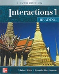 Cover: Interactions Level 1 Reading Student Book Plus Key Code for E-Course - McGraw-Hill Inc.,US