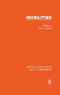 Cover: Mobilities - Routledge