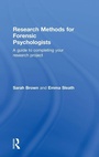 Cover: Research Methods for Forensic Psychologists - Routledge