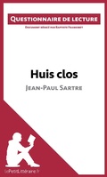 Cover: Huis clos de Jean-Paul Sartre - lePetitLitteraire.fr