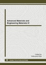 Cover: Advanced Materials and Engineering Materials IV - Trans Tech Publications Ltd