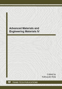 Enlarge image Cover: Advanced Materials and Engineering Materials IV - Trans Tech Publications Ltd